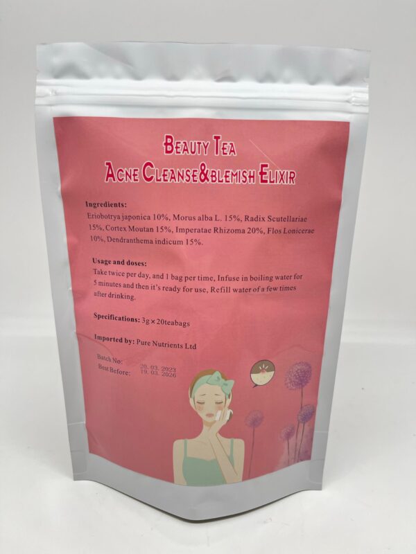 Beauty Tea - Acne Cleanse & Blemish Elixir - Image 2