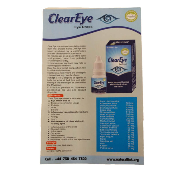Clear Eye Drop - 2 Packs - Image 2