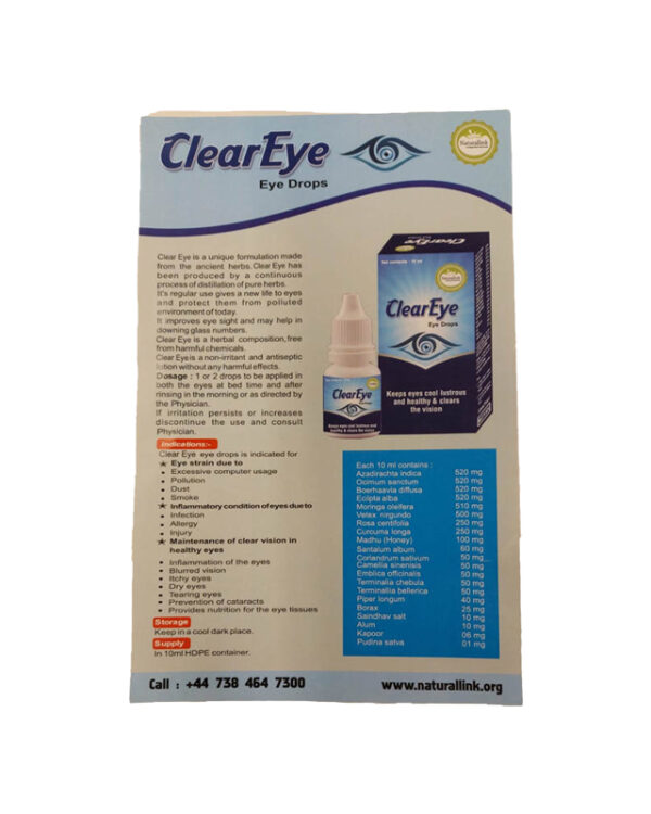 Clear Eye Drop – 1 Pack - Image 2